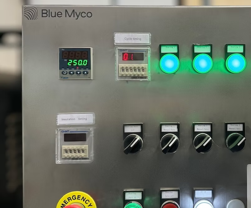 1200L Blue Myco Model B-1180L Commercial Mushroom Sterilizer