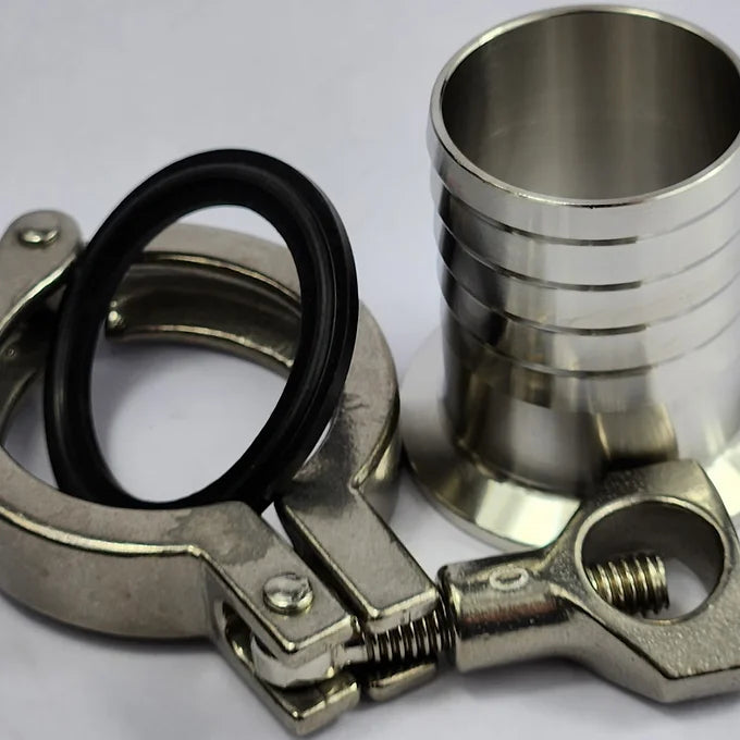 Hose Barb Kit — Barb, Gasket & Tri-Clamp