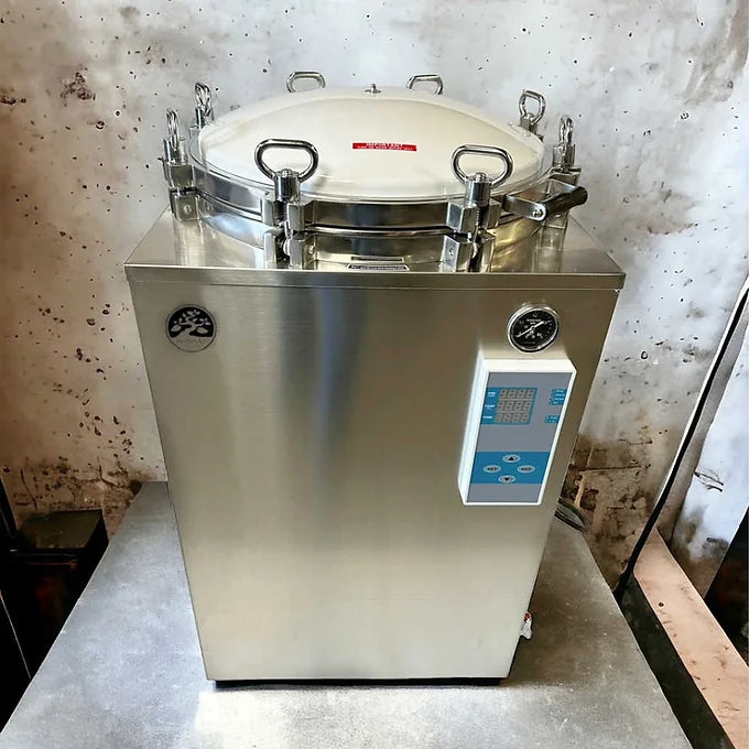 150L Commercial Autoclave Digital Electric Mushroom Pressure Sterilizer