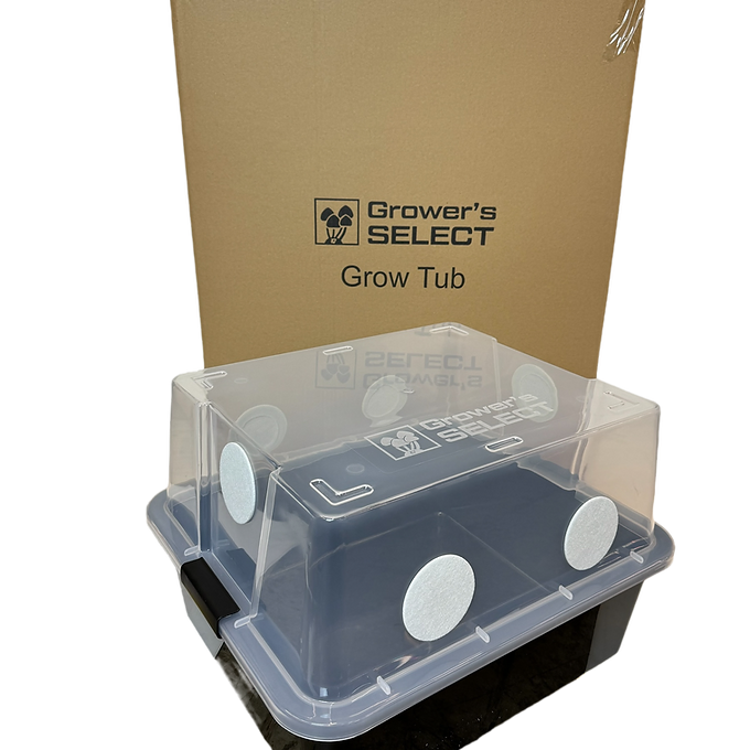 Growers Select 44 Quart Monotubs, Filter Disk Plugs & Liners (12-Pack)