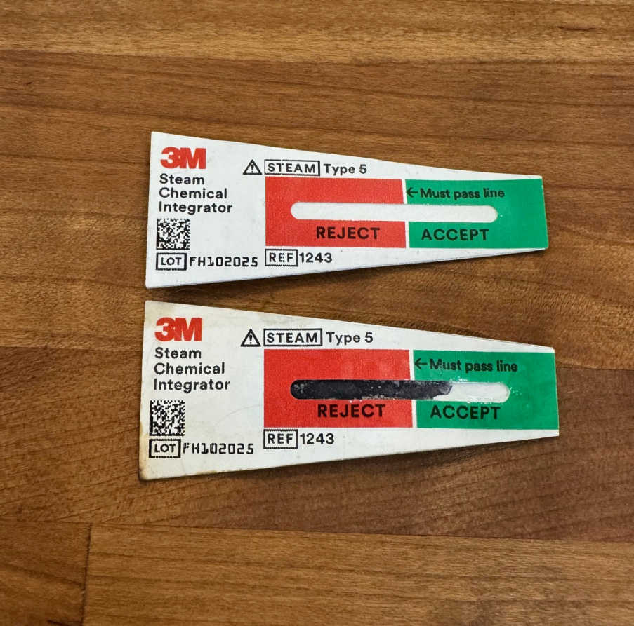 How to Read Autoclave Sterilization Indicator Strips